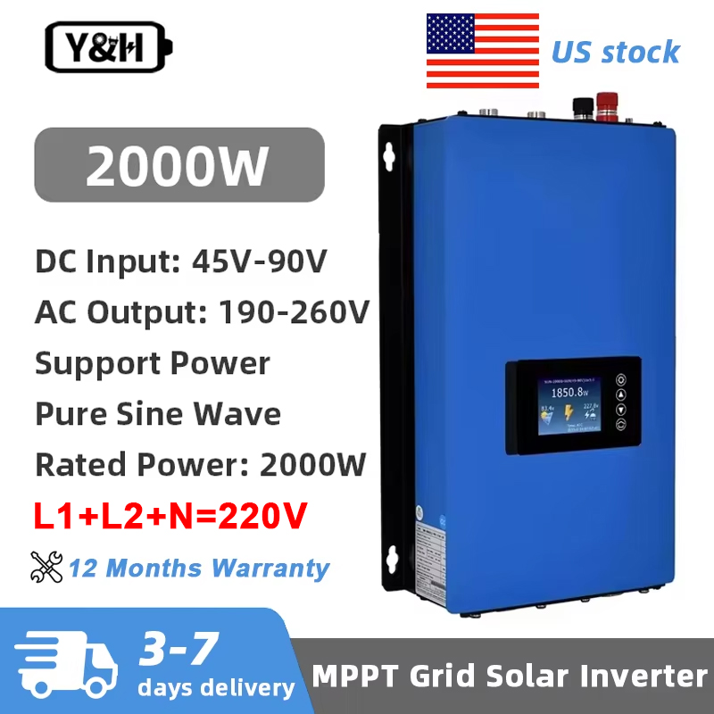 Grid Tie Inverter Limiter 2000W - Inversor de conexión a red Solar