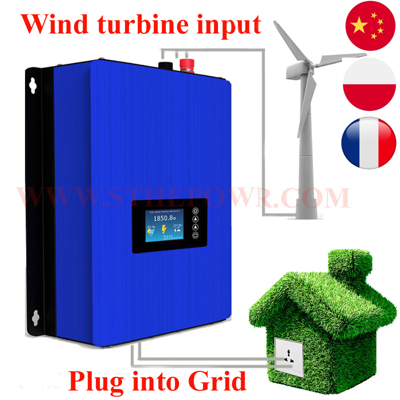 Grid Tie Inverter Limiter 2000W - Inversor de conexión a red de