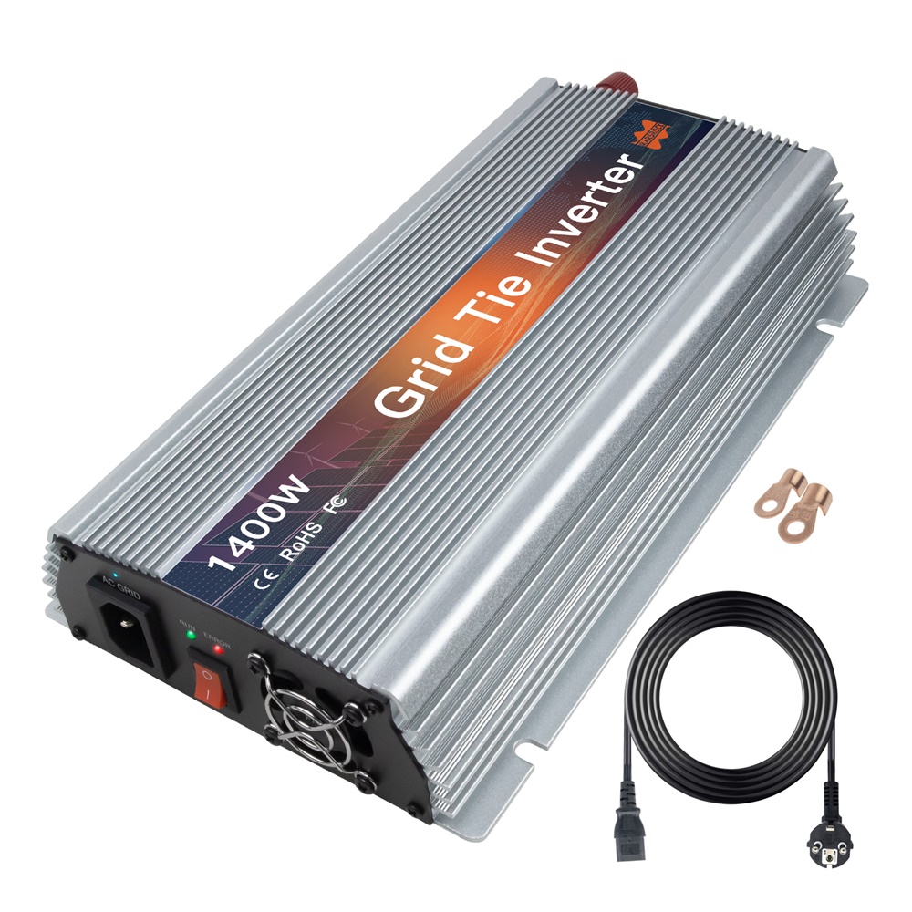 Microinversor Solar de conexió - Micro Inverter 1400W Solar Grid Tie reseña y precio