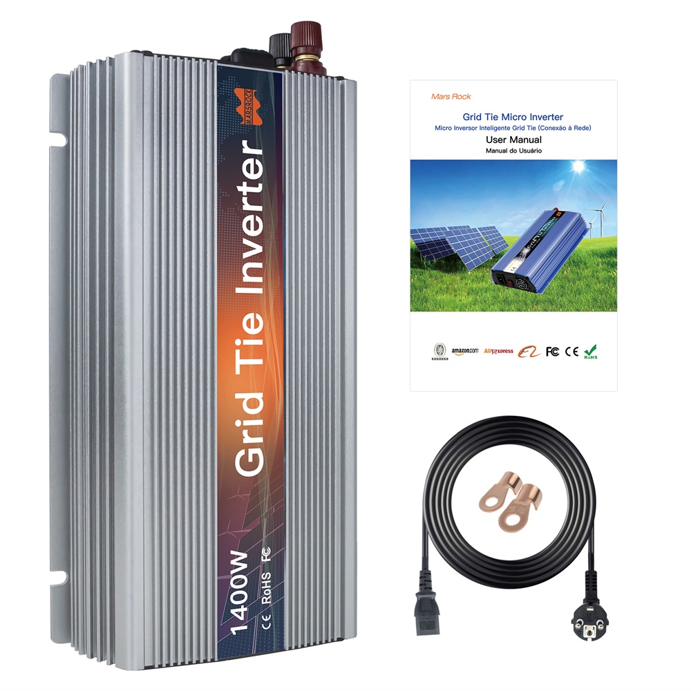 Microinversor Solar de conexió - Micro Inverter 1400W Solar Grid Tie reseña y precio