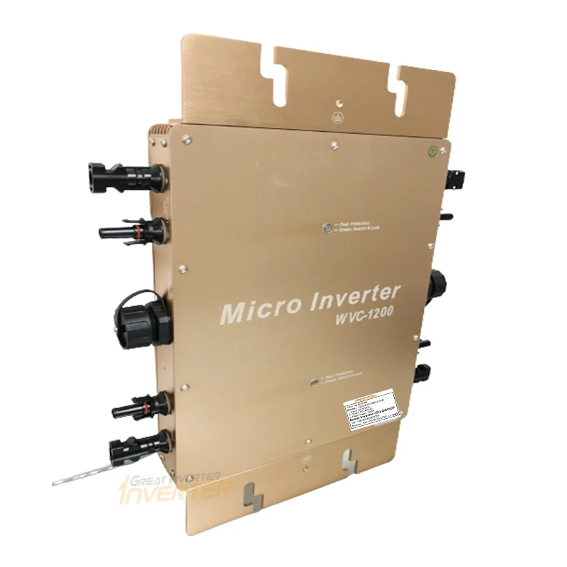 Microinversor de conexión de r - Micro Inverter 1400W Solar Grid Tie reseña y precio