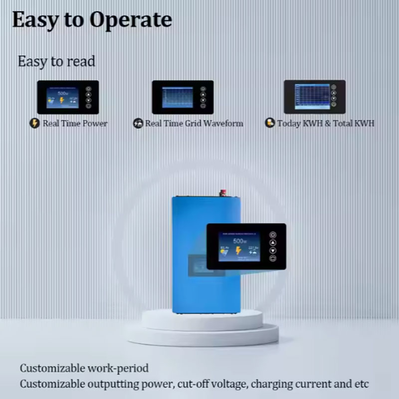 Inversor de Onda Sinusoidal Pu - Grid Tie Inverter Limiter 2000W reseña y precio